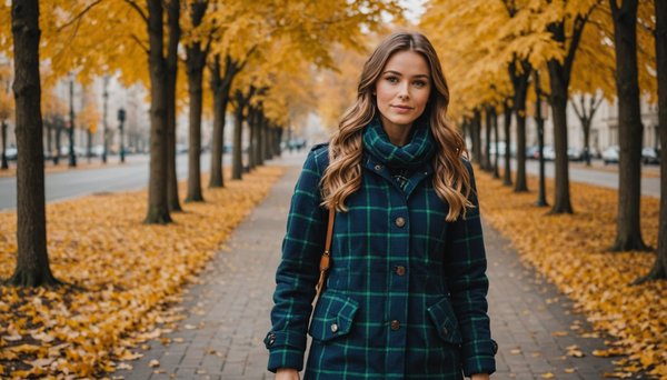 Vêtements plaid pour fille : 5 options tendance pour l'hiver