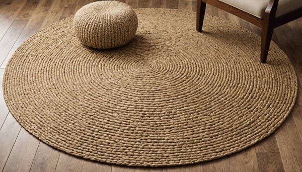 Cinq raisons de choisir un tapis rond en jute pour votre déco