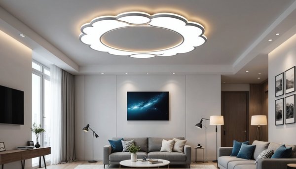 Transformez votre espace avec le plafond nuage led moderne